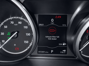 Land Rover DPF Fault